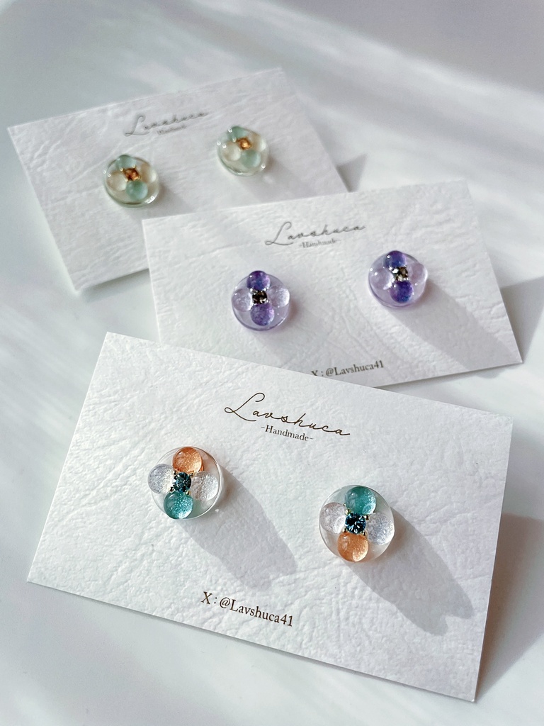 【11月】ドロップピアス/イヤリング 刀剣男士イメージデザイン3種