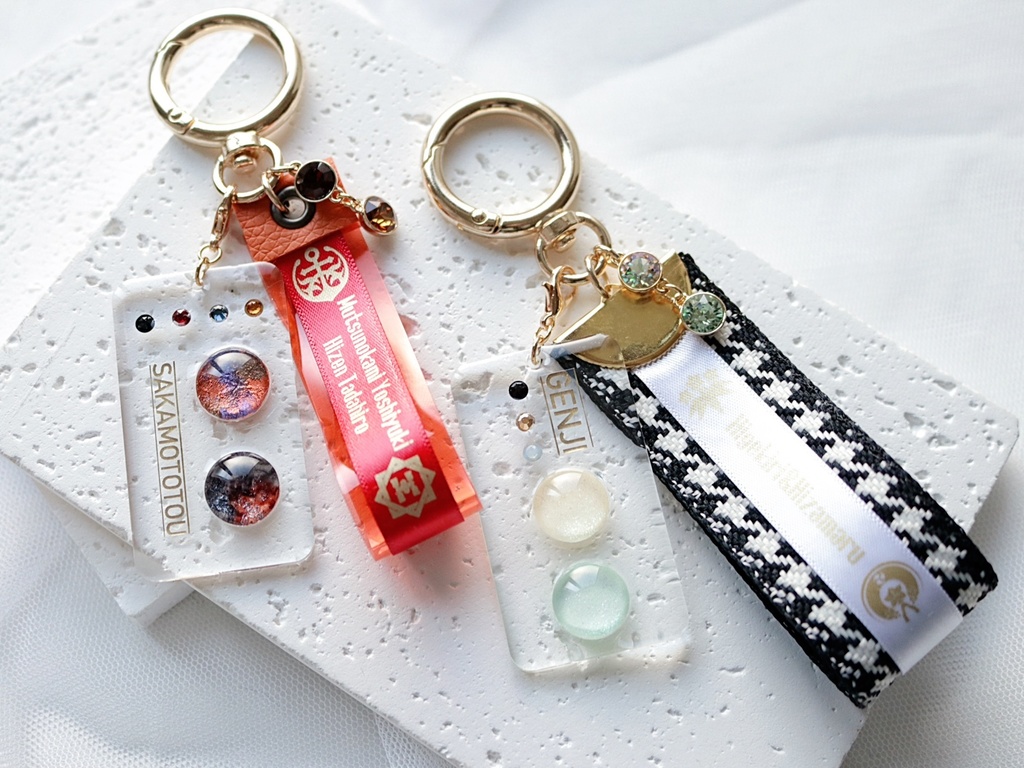 【12月】坂本刀/源氏兄弟イメージ カラーパレットキーホルダー