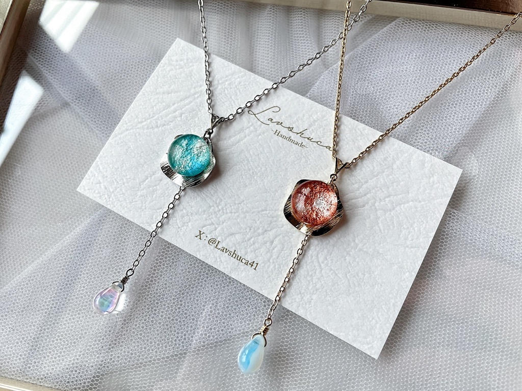 【2月】鵜飼派イメージ　ネックレス2種