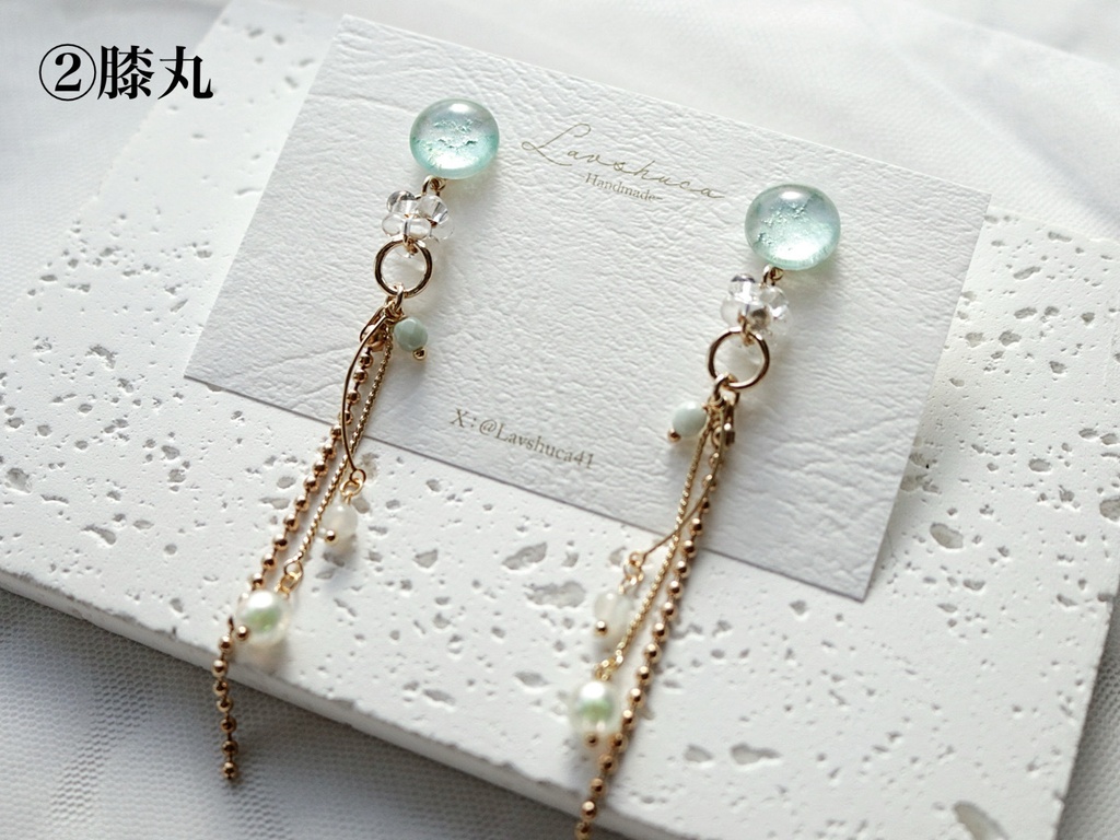 【6月】春陽/源氏兄弟イメージ ピアス/イヤリング