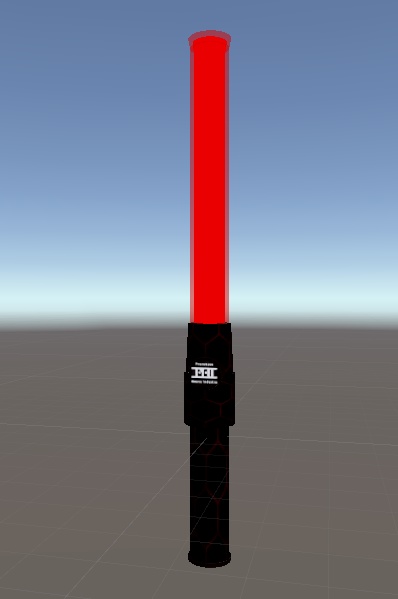 【3Dモデル】誘導棒・誘導灯