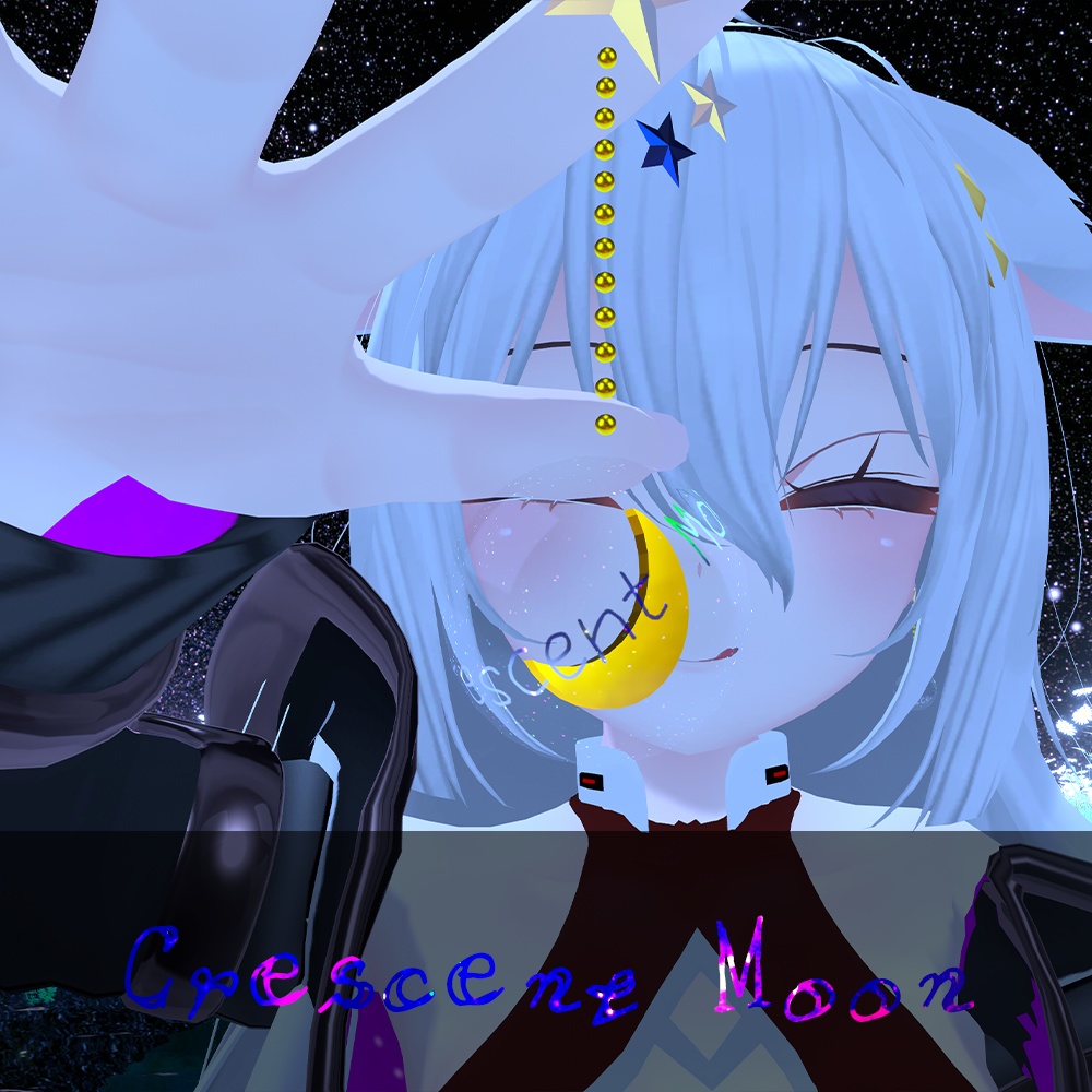 【3Dモデル】Crescent Moon【VRChat】
