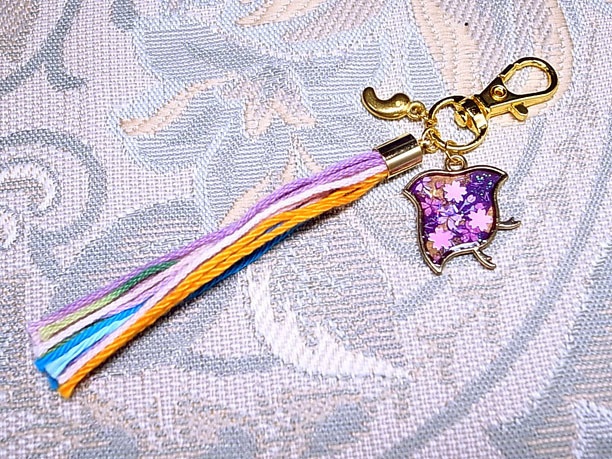 レジンバッグチャーム「千鳥」其の壱