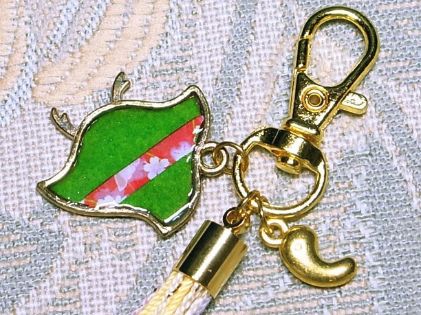 レジンバッグチャーム「千鳥」其の壱