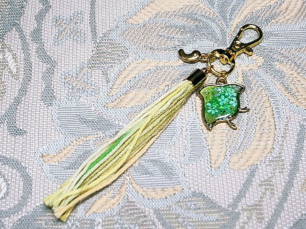 レジンバッグチャーム「千鳥」其の弐