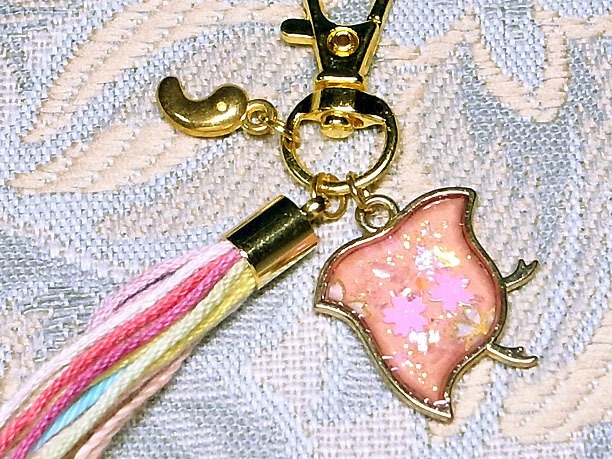 レジンバッグチャーム「千鳥」其の弐