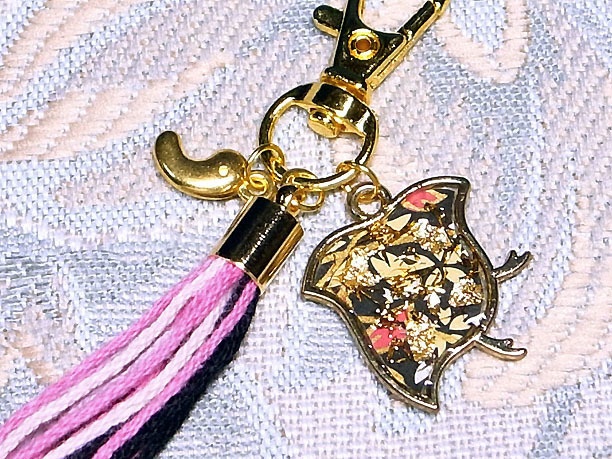 レジンバッグチャーム「千鳥」其の弐