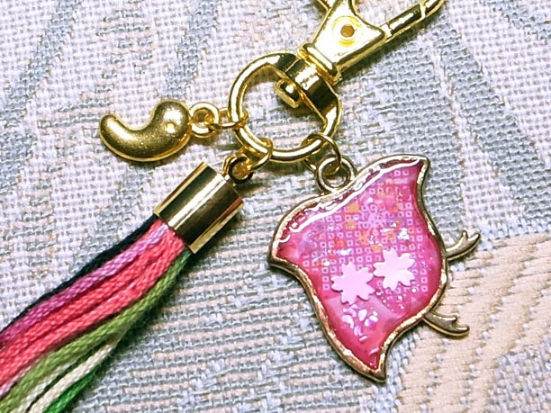 レジンバッグチャーム「千鳥」其の弐