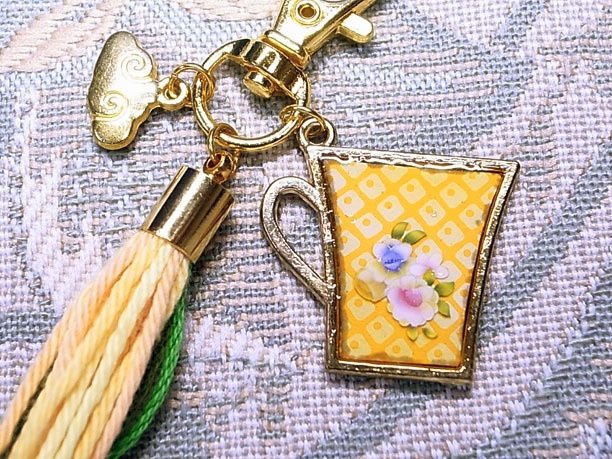 レジンバッグチャーム「カップ」