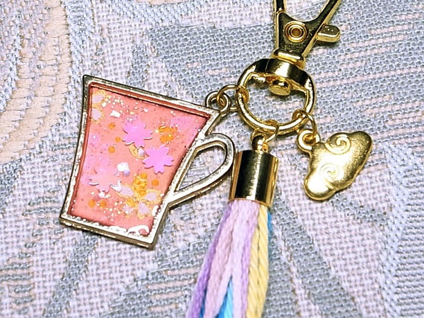 レジンバッグチャーム「カップ」