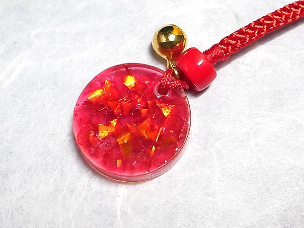 レジン根付「明珠」