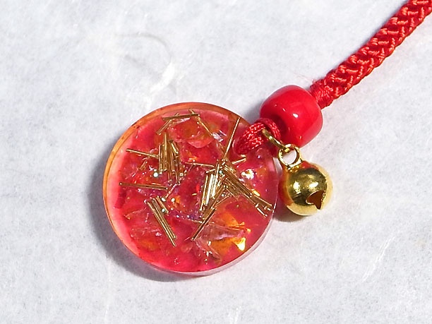 レジン根付「明珠」