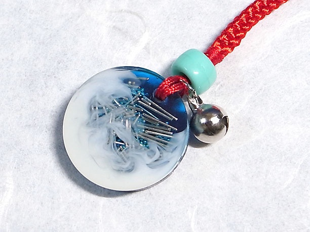 レジン根付「明珠」