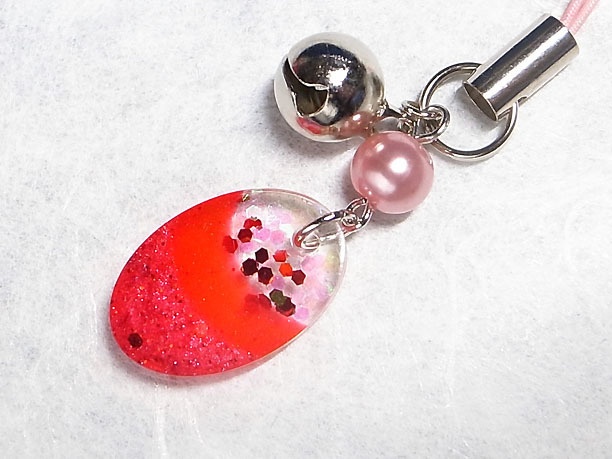 レジンストラップチャーム「清亮」