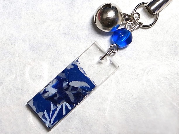 レジンストラップチャーム「久遠」