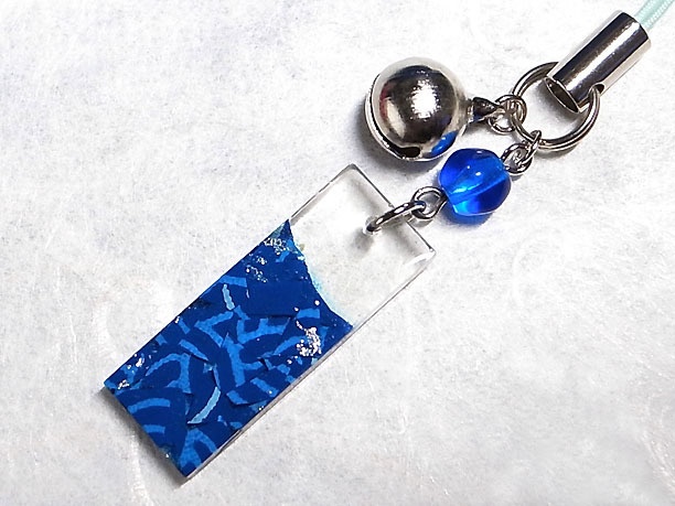 レジンストラップチャーム「久遠」