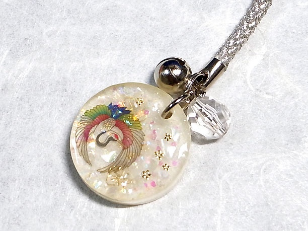 レジン根付「静音」