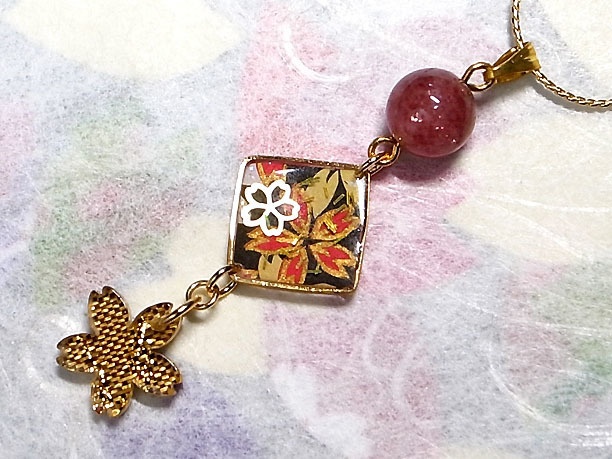 レジンペンダント「祥風」