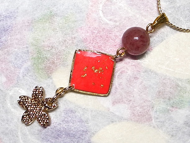 レジンペンダント「祥風」