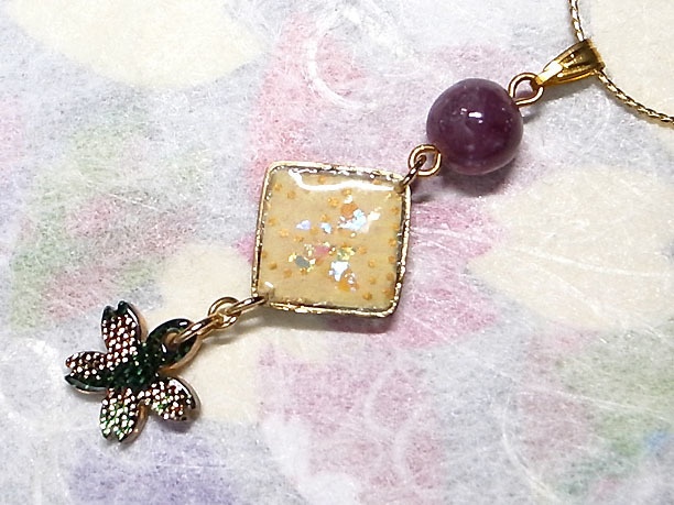 レジンペンダント「祥風」