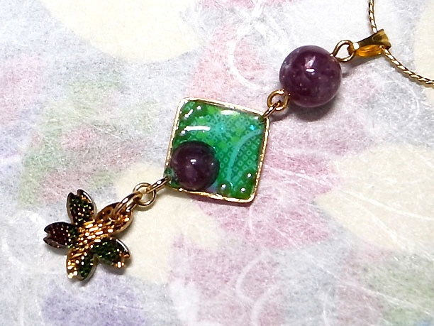 レジンペンダント「祥風」