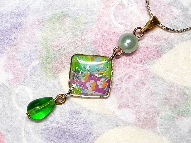 レジンペンダント「祥風」