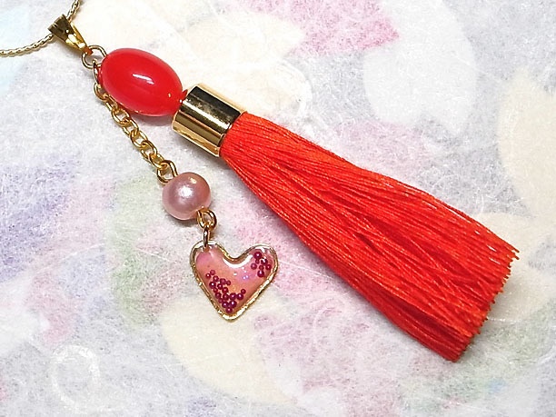 レジンペンダント「恵風」