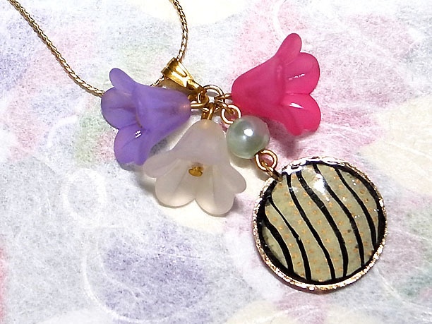 レジンペンダント「恵風」