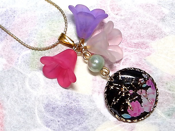 レジンペンダント「恵風」