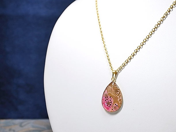 レジンペンダント「雫」