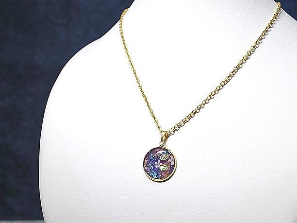 レジンペンダント「丸」