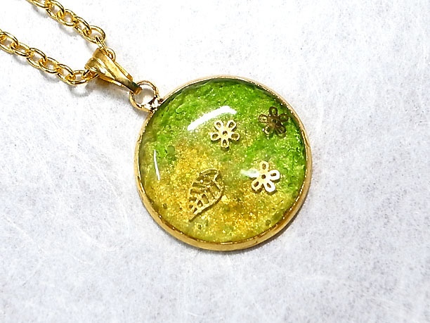 レジンペンダント「丸」