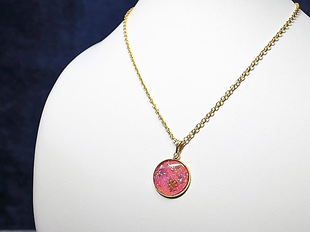 レジンペンダント「丸」