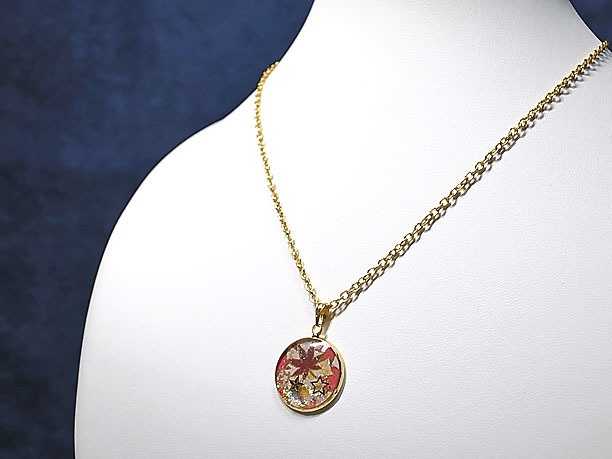 レジンペンダント「丸」