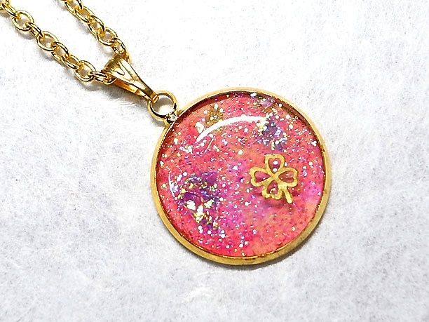 レジンペンダント「丸」