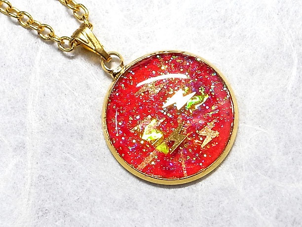 レジンペンダント「丸」