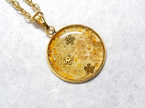 レジンペンダント「丸」