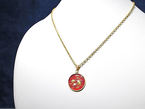 レジンペンダント「丸」