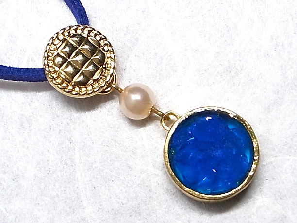 レジンペンダント「円丘」