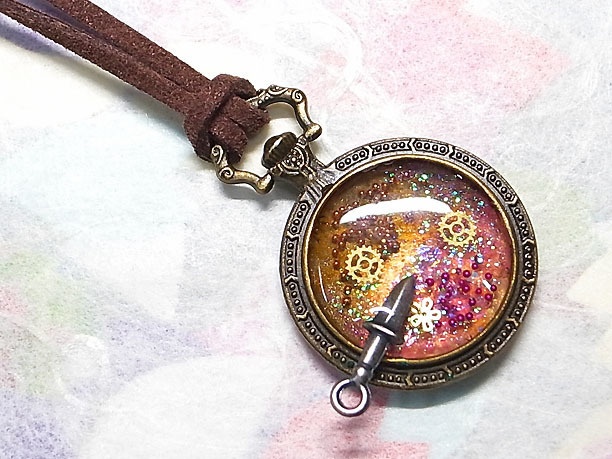 レジンペンダント「悠遠」