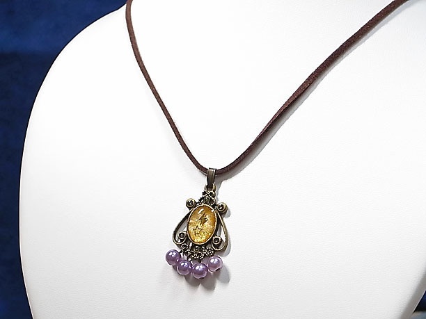 レジンペンダント「悠遠」