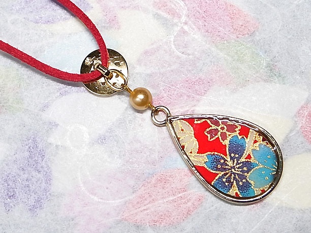 レジンペンダント「暁露」