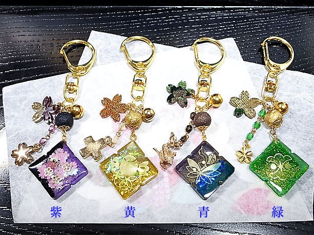 レジンバッグチャーム「瑞風」