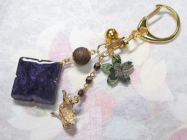 レジンバッグチャーム「瑞風」