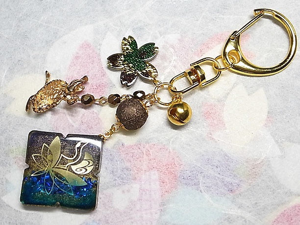 レジンバッグチャーム「瑞風」