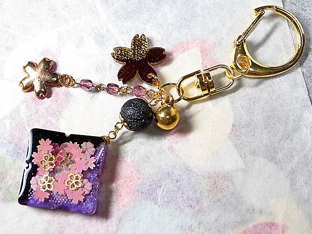 レジンバッグチャーム「瑞風」