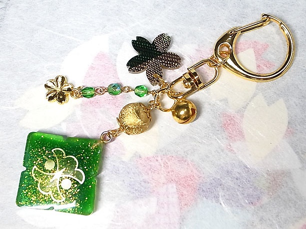 レジンバッグチャーム「瑞風」