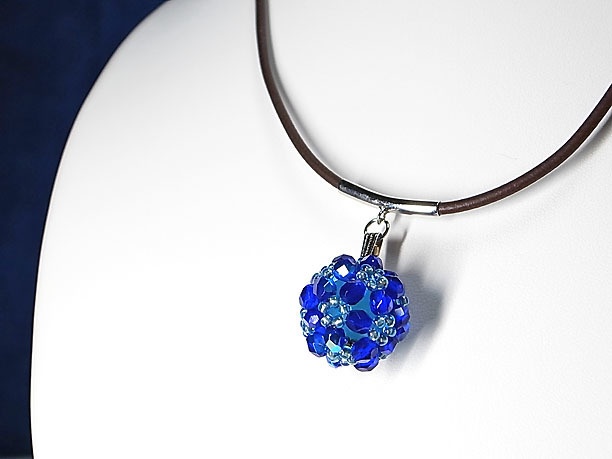 ビーズボールペンダント「鈴杵」