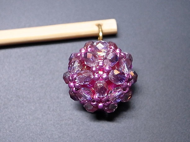 ビーズボール付き耳かき「深閑」