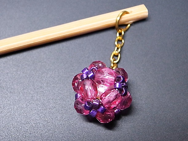 ビーズボール付き耳かき「深閑」